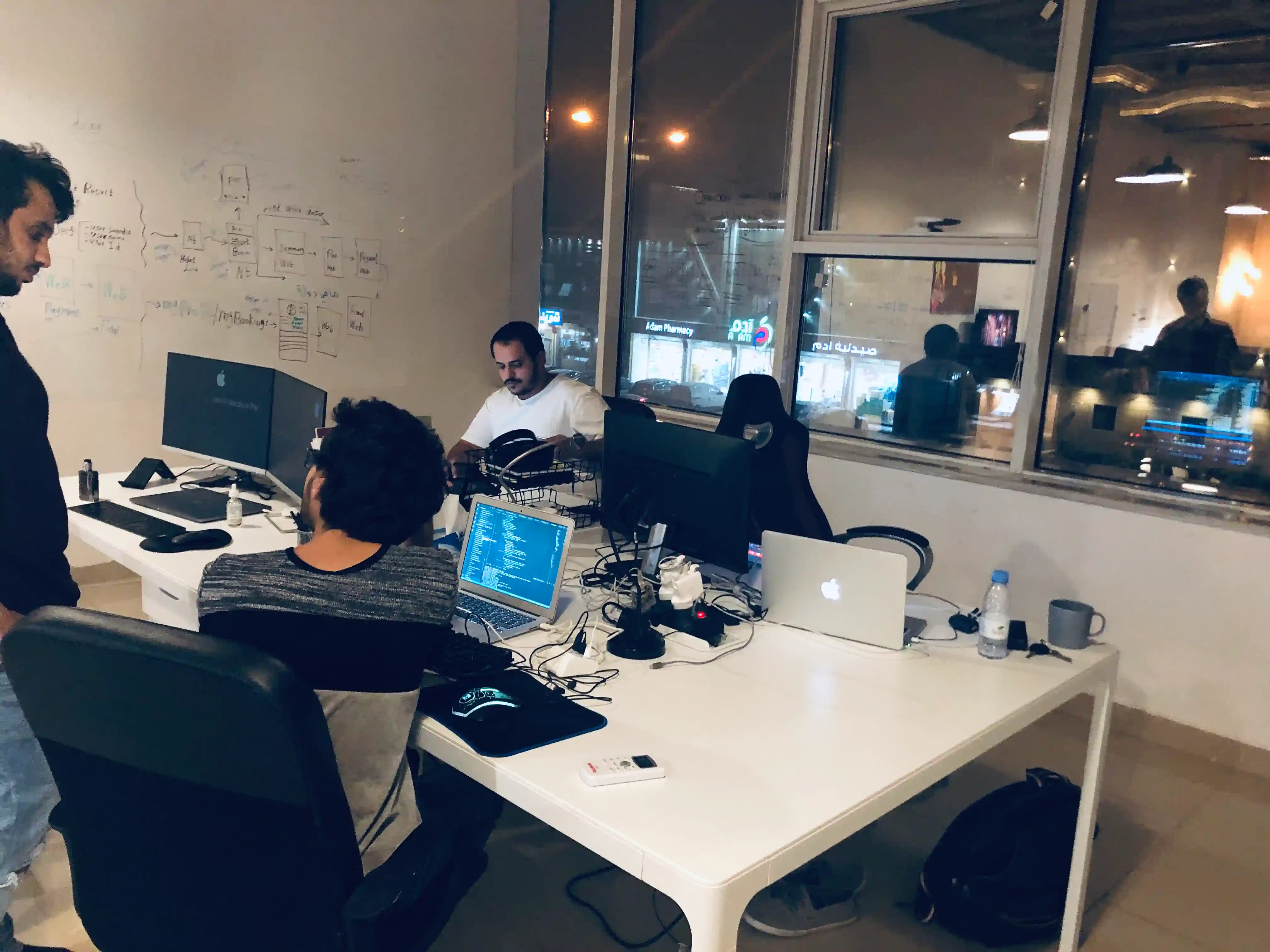 VASTSOFT_ team at work in the Riyadh office